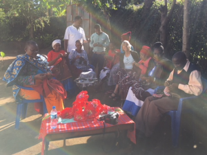 CAP Board Member Lori Hale Meeting with MORINGE Group in Tanzania
