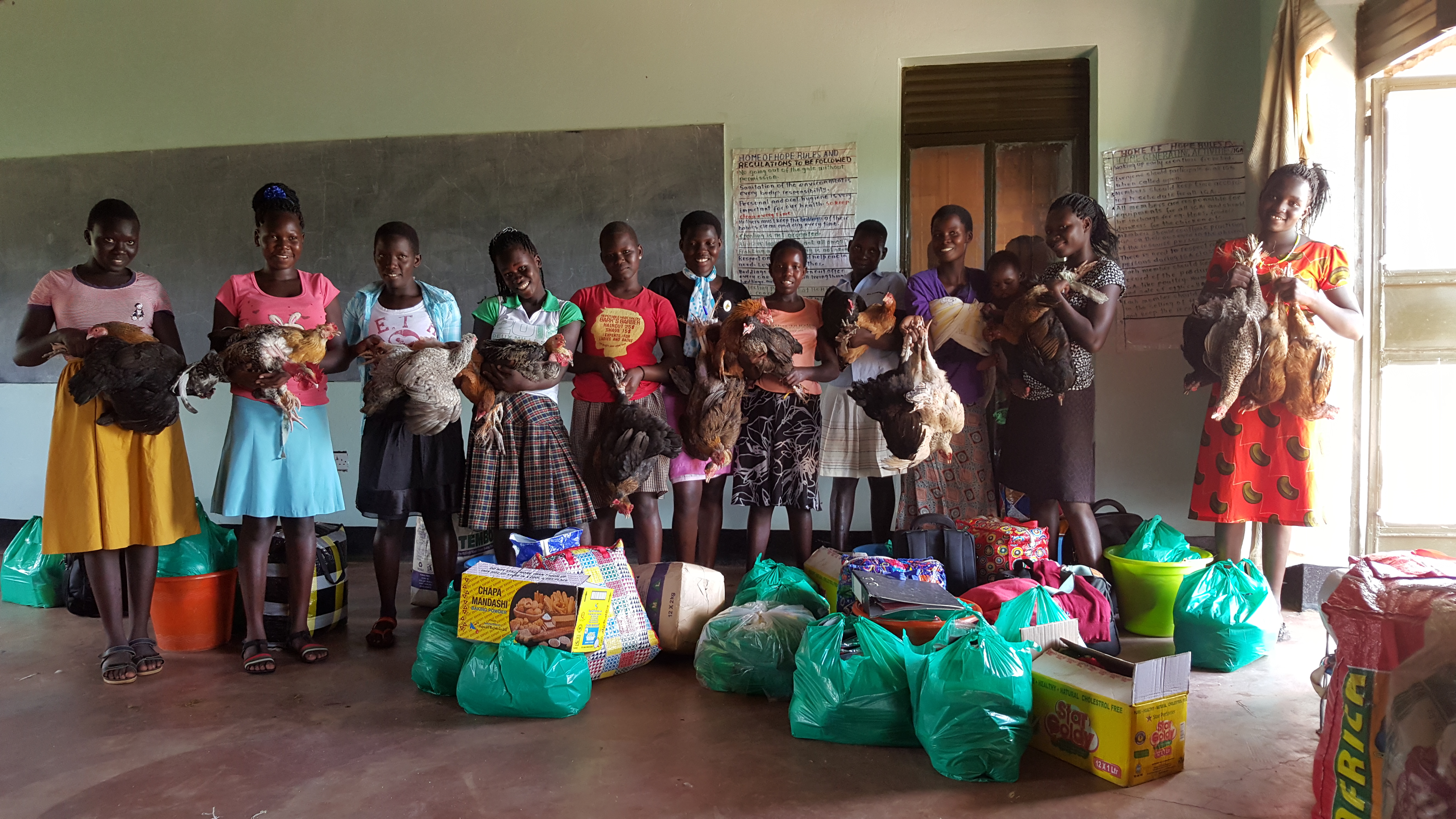 1st Cohort of Graduates from the Home of Hope, Uganda