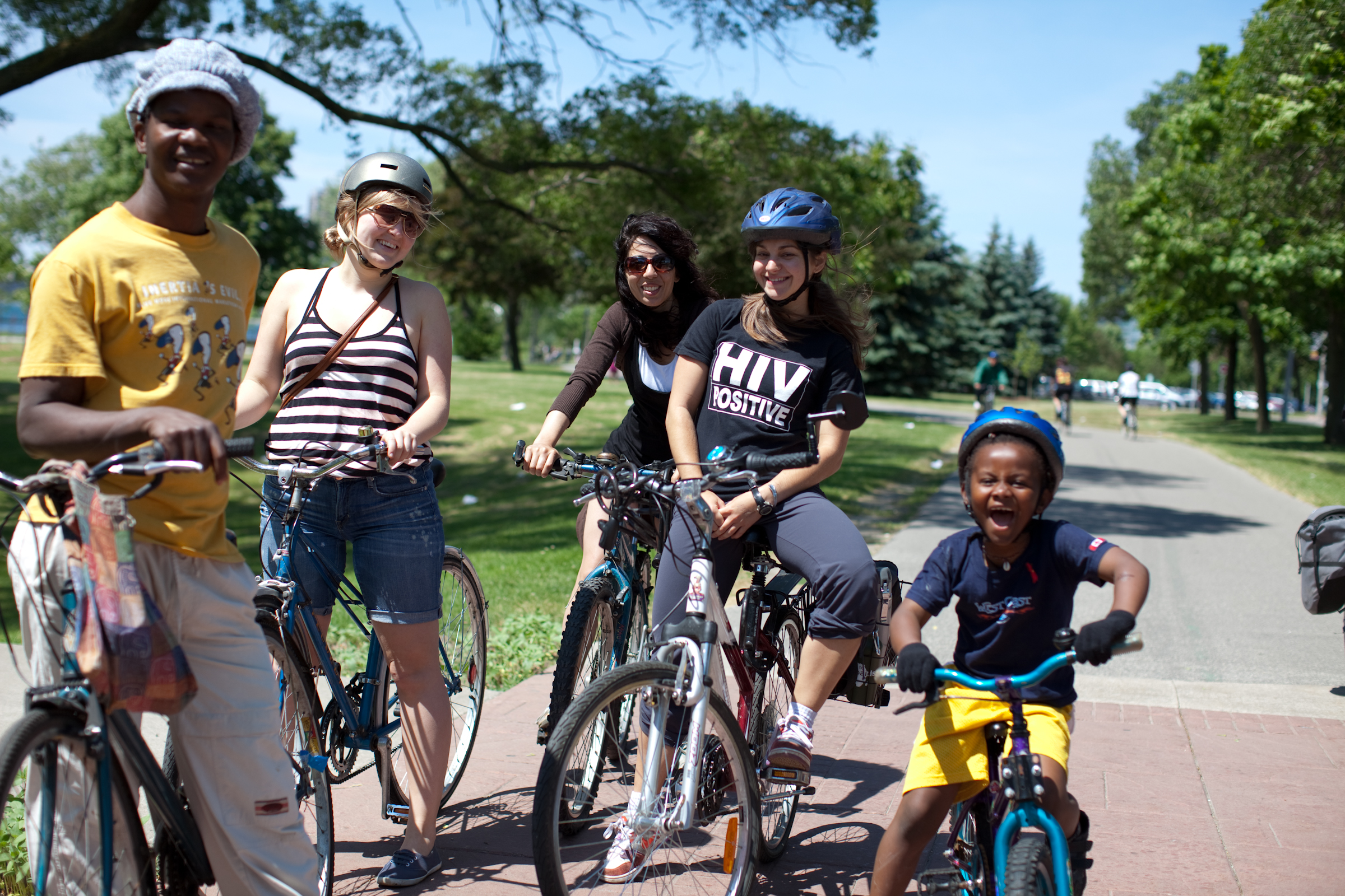 Participants in the CAP Ride 2015